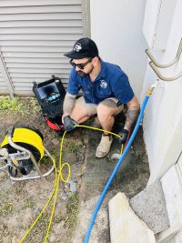 Hightide plumber on a Gold
      Coast repair job
